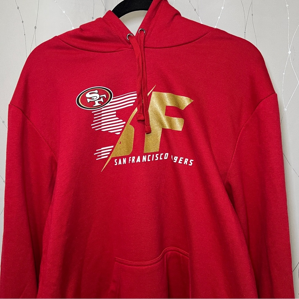 Fanatics Red  Sweatshirt Nfl San Francisco 49Ers Pull Over  Sweater XL